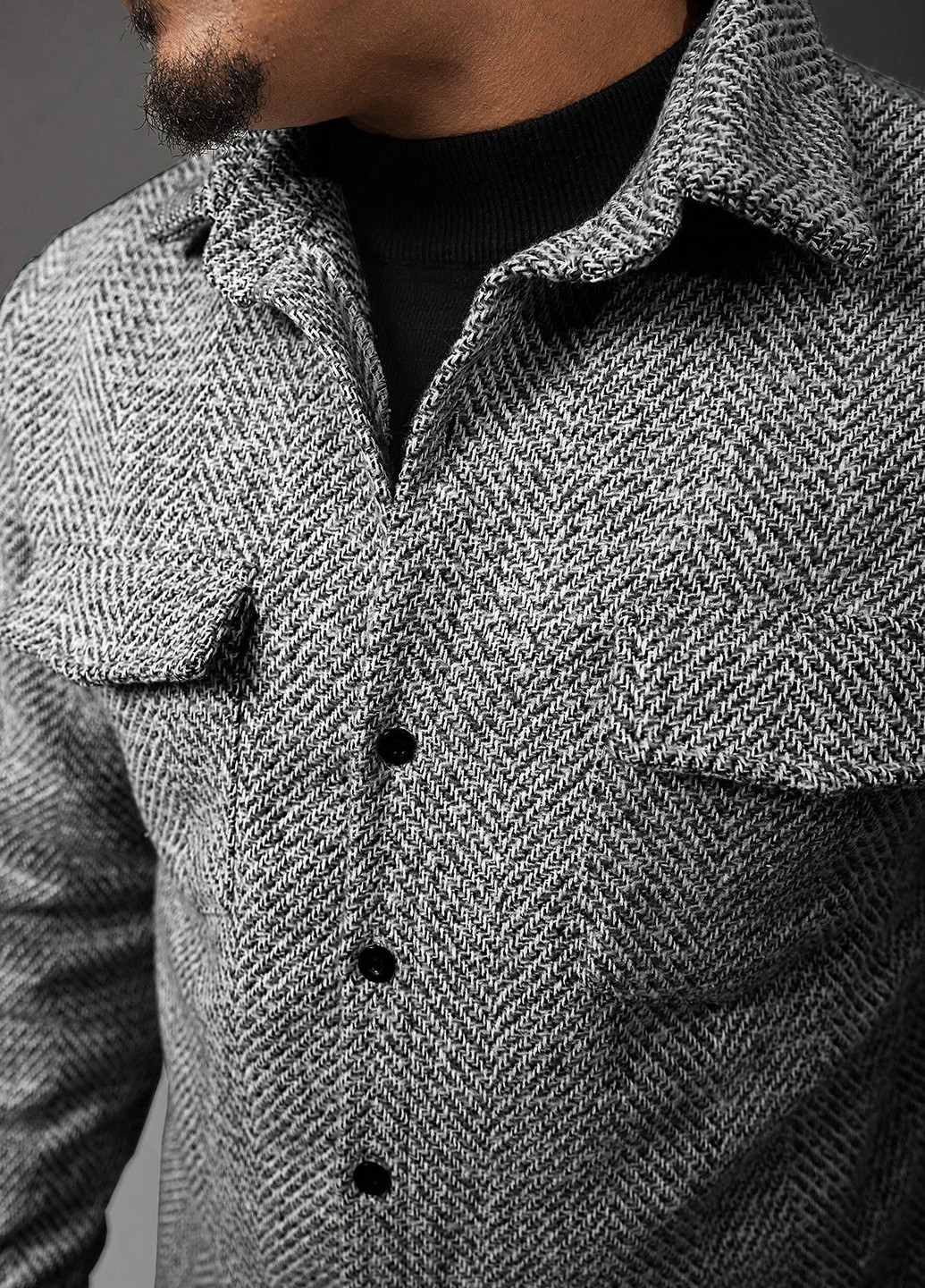 Куртка-сорочка SHEIN (338193643)