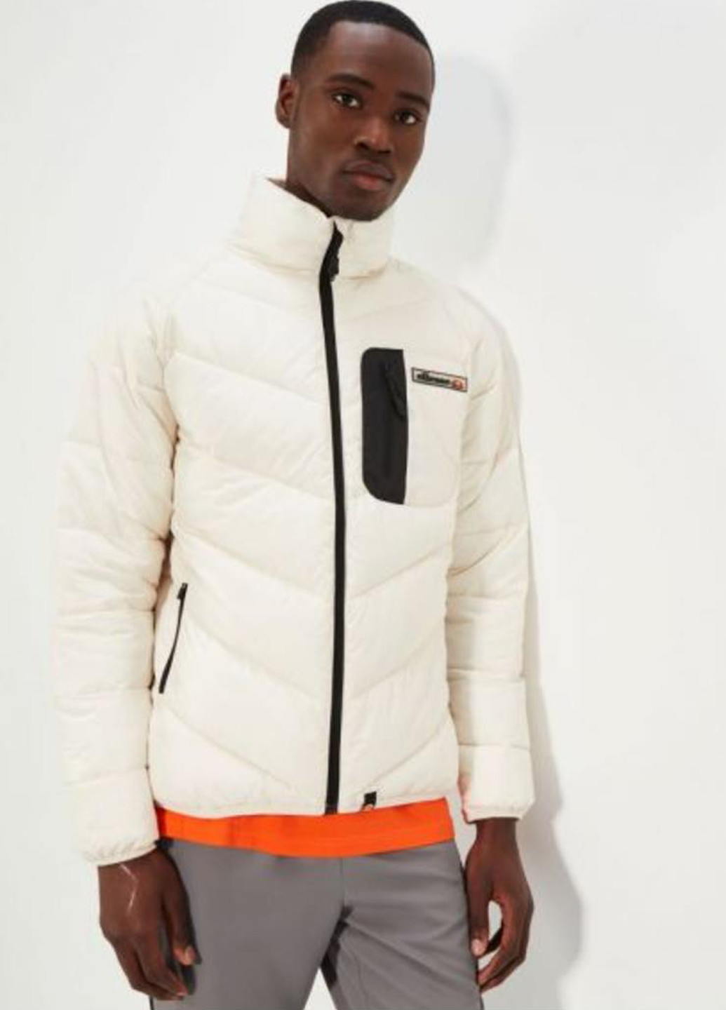 Кремовая демисезонная куртка sht19083-904 Ellesse LALIZO PADDED