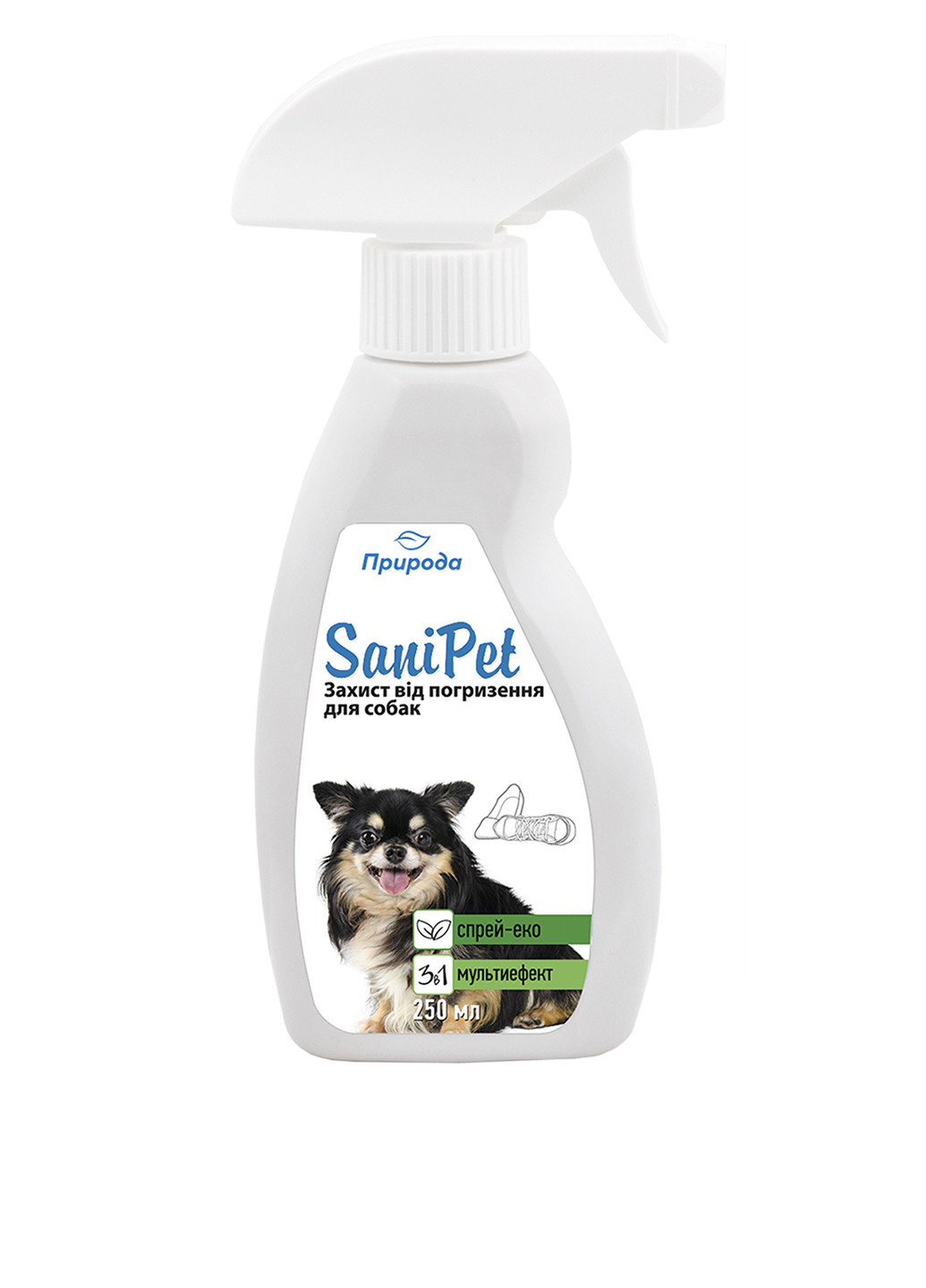 Спрей защита от погрызов SaniPet для собак 250мл Природа (184658644)