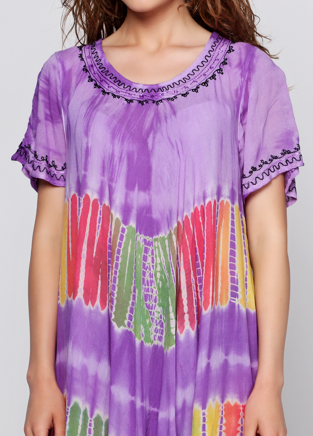 Фиолетовое кэжуал платье JULIA