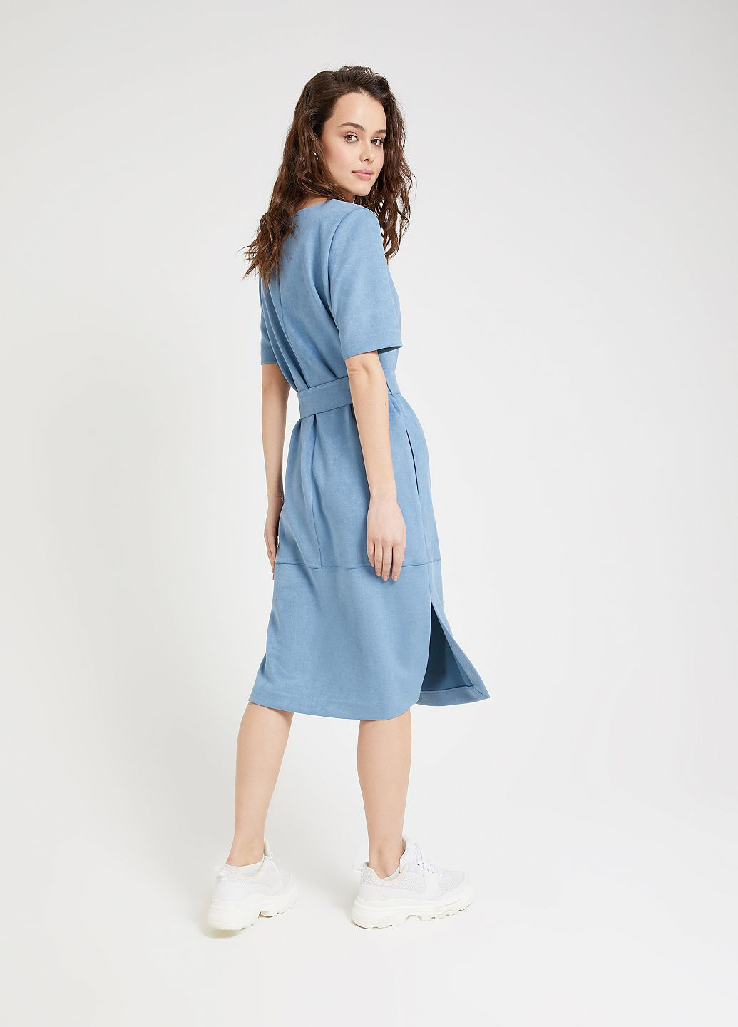Світло-синя кежуал плаття, сукня SELA