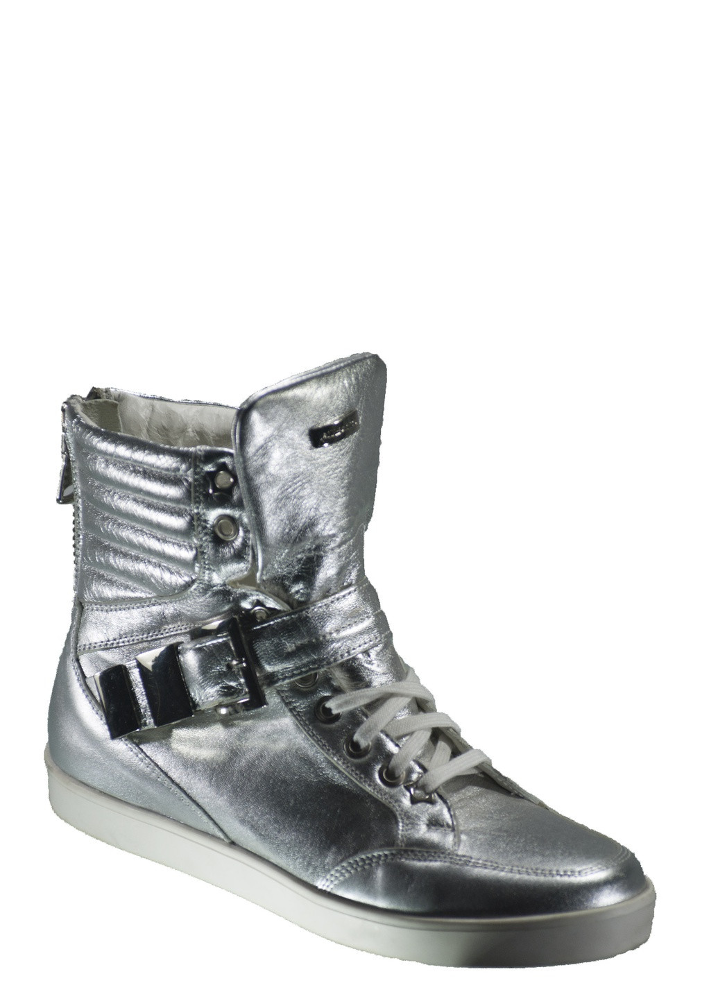 Серебряные всесезонные кроссовки Albano