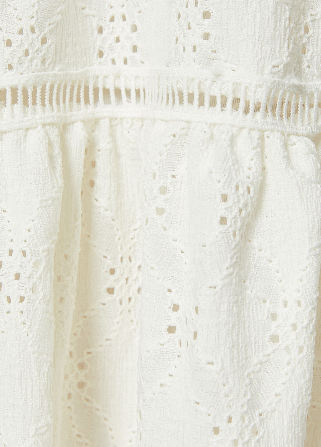 Молочное кэжуал, праздничный платье а-силуэт KOTON однотонное