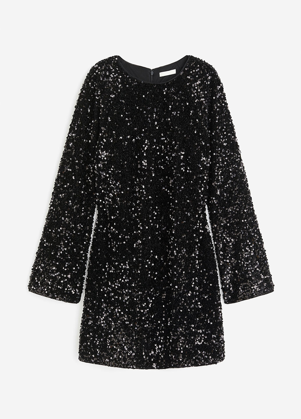 Чорна коктейльна сукня H&M однотонна