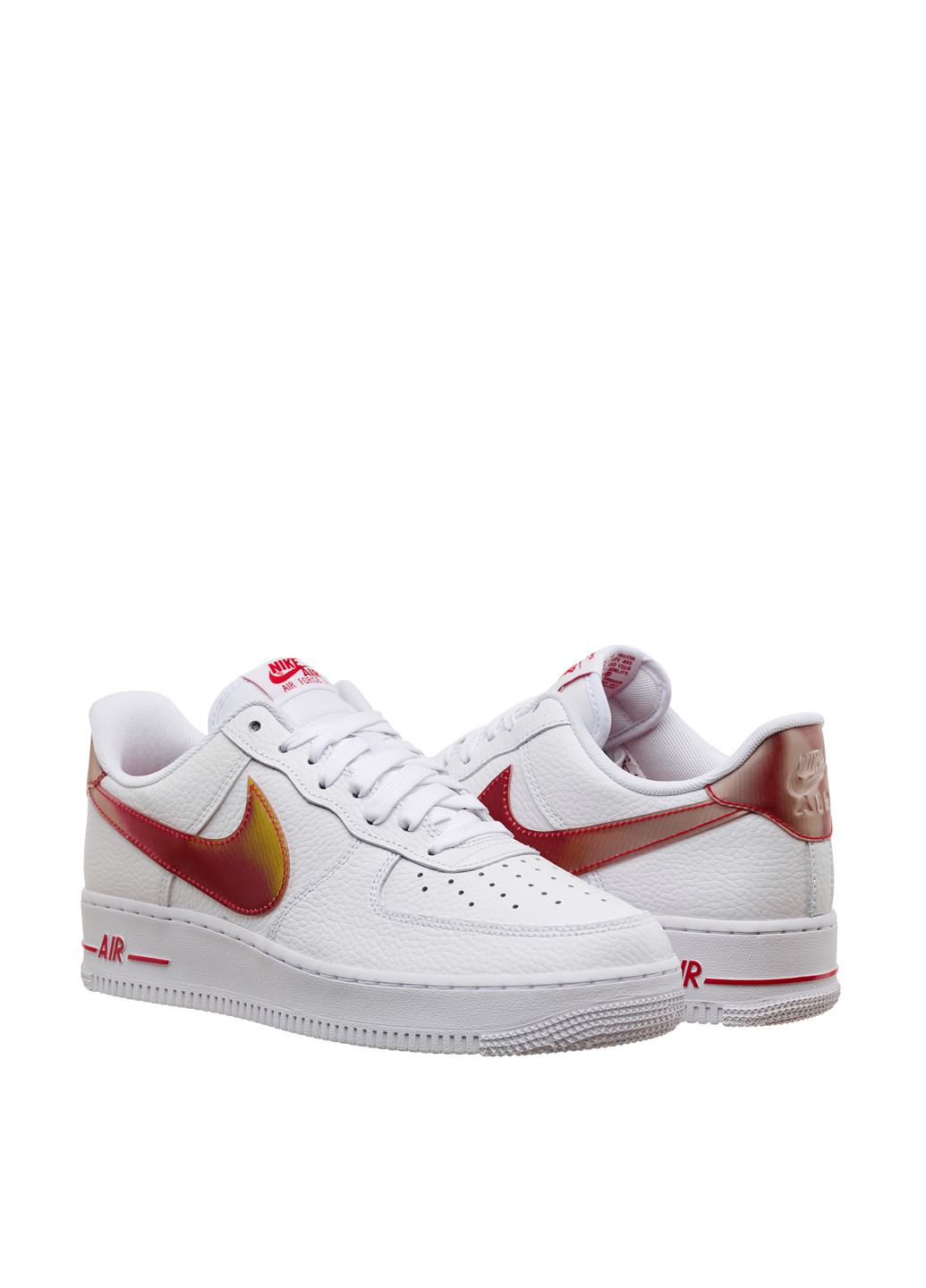 Белые демисезонные кроссовки dv3505-100 Nike Air Force 1 Low Jumbo