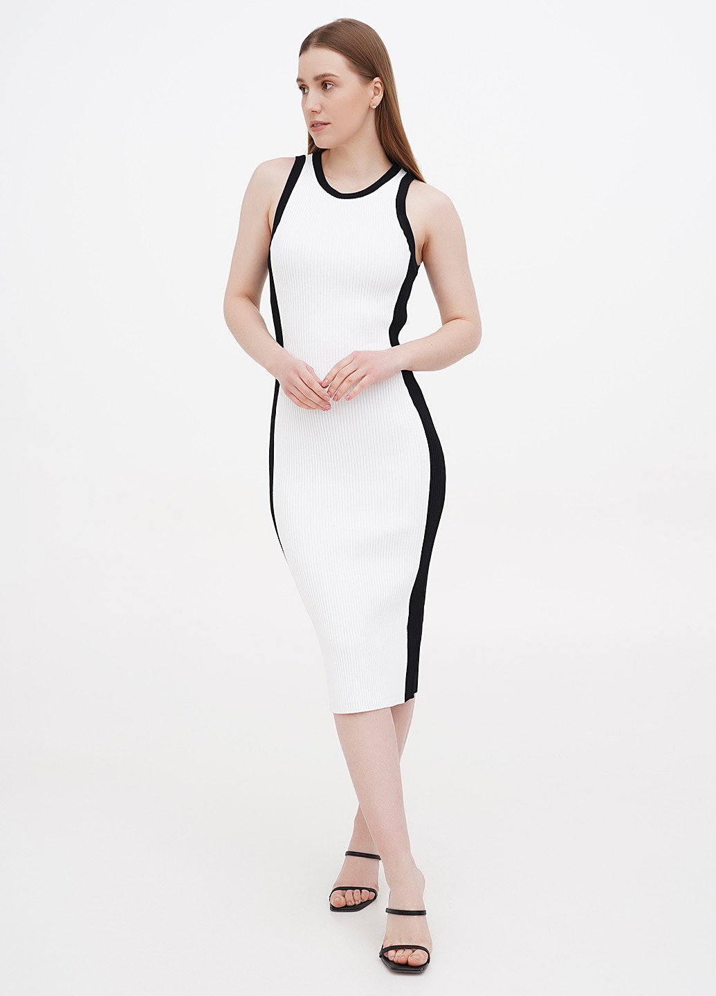 Білий кежуал сукня сукня-майка Michael Kors однотонна