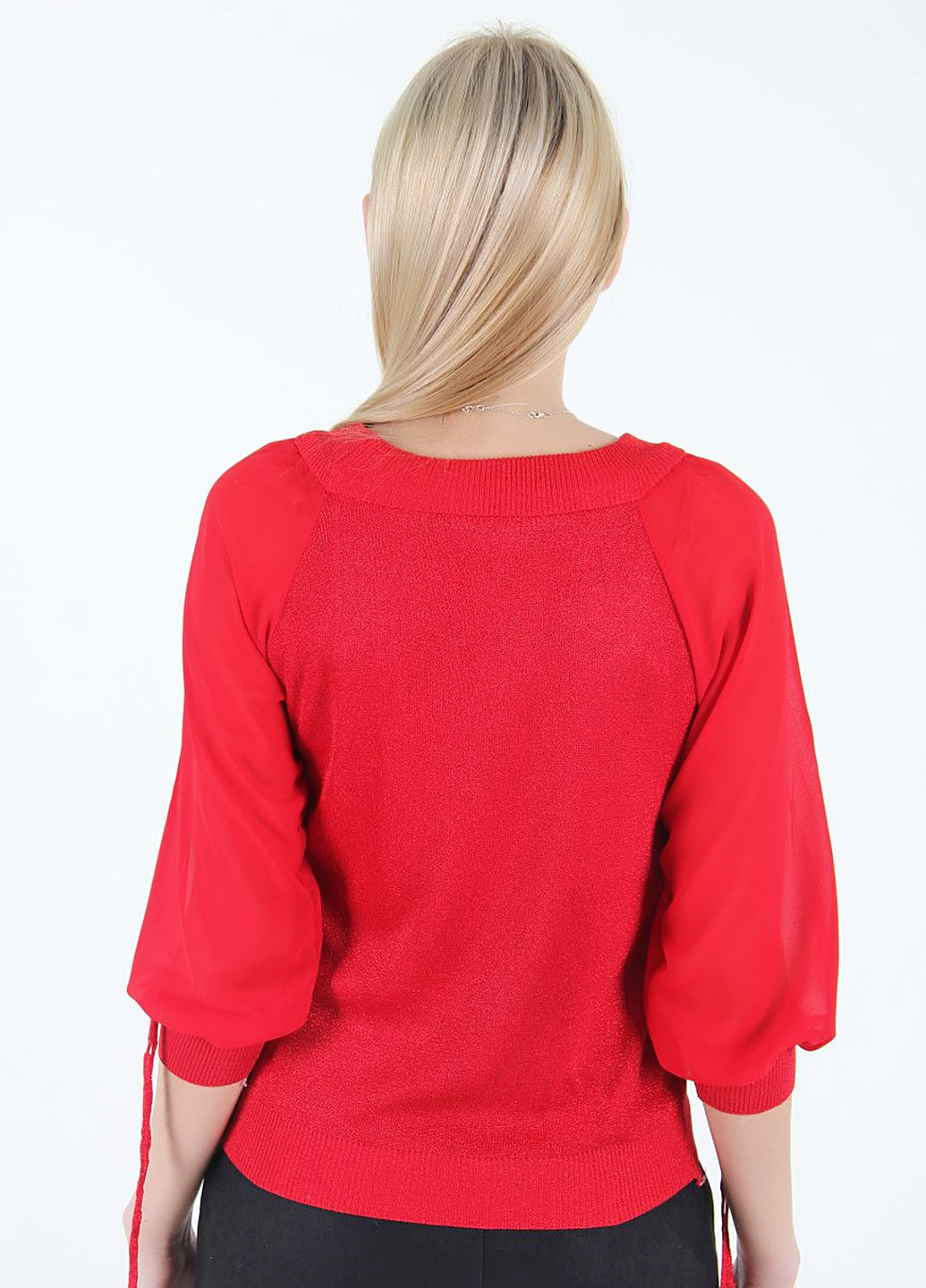 Красная демисезонная блуза Ladies Fasfion