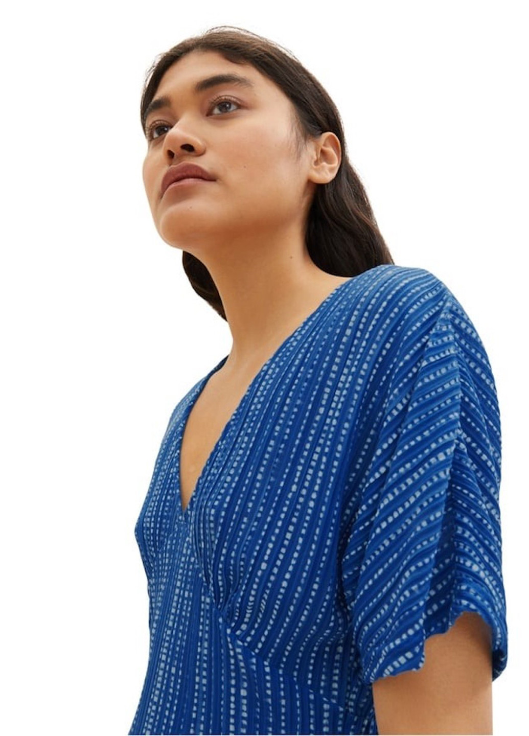 Синяя блуза Tom Tailor