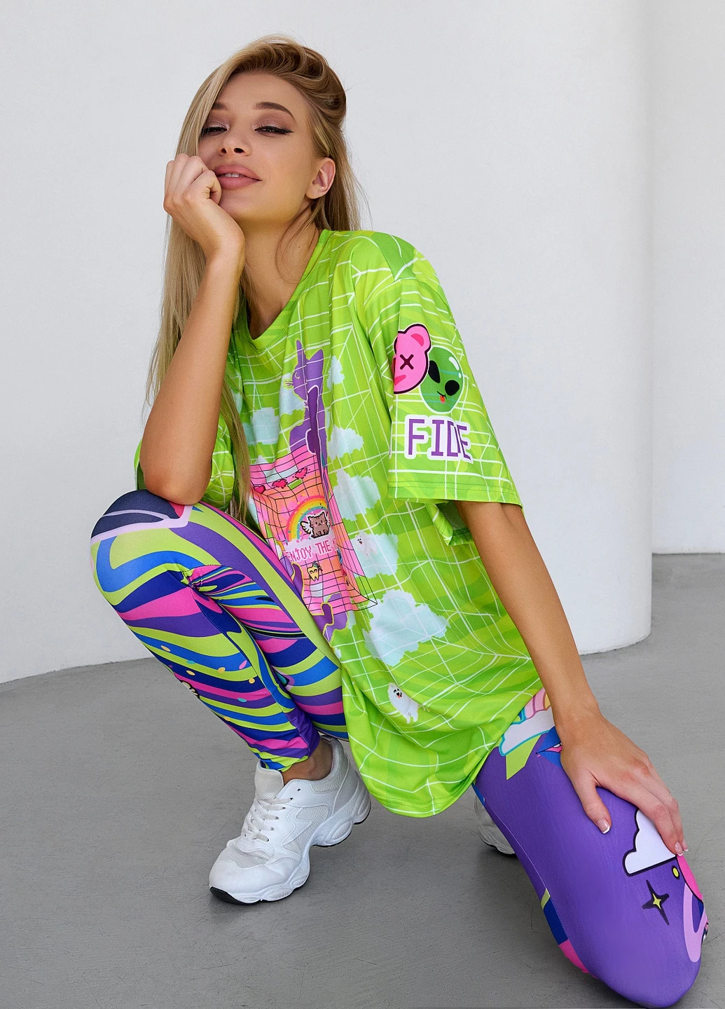 Футболка оверсайз Bona Fide OVERSIZE T- shirt JOY - (251471224)