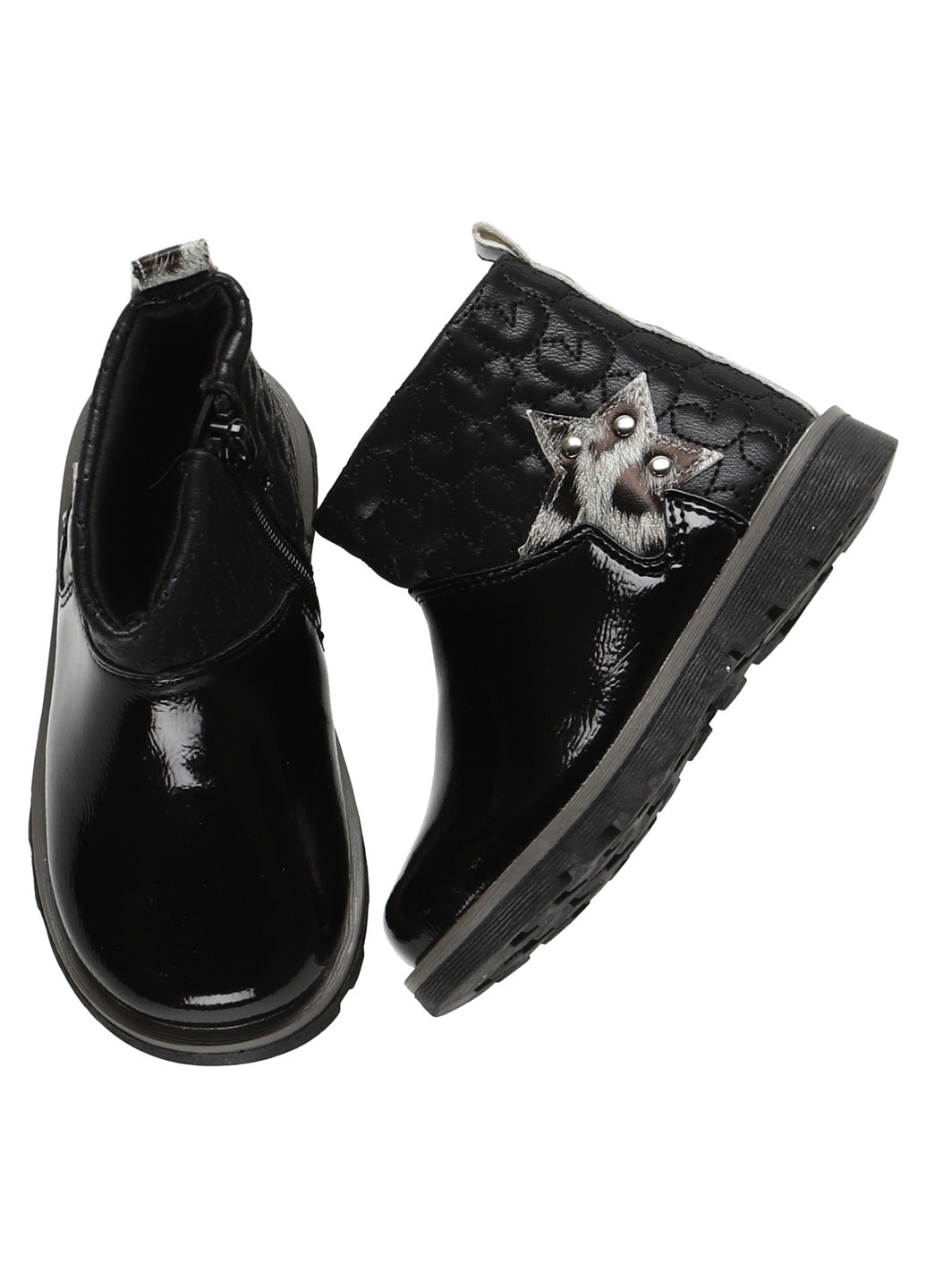 Черные кэжуал осенние ботинки Chicco