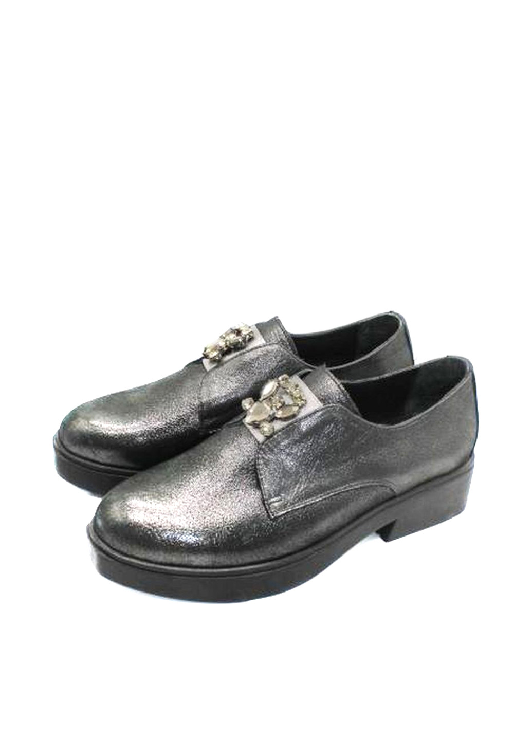 Туфли Rifellini на низком каблуке с металлическими вставками