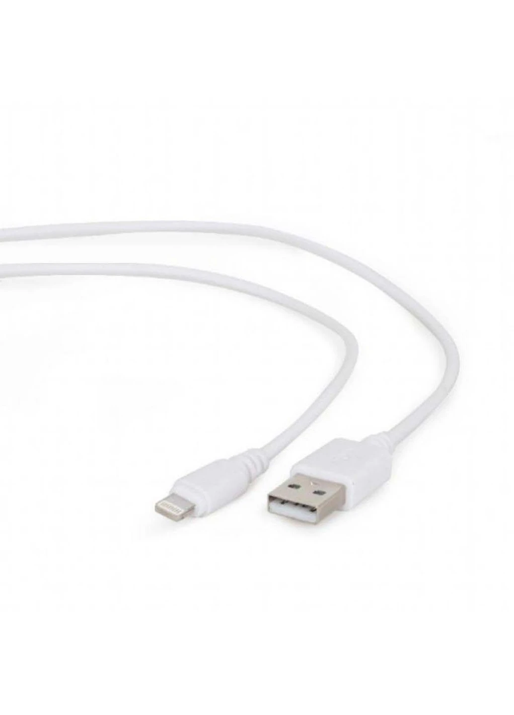 Дата кабель (CC-USB2-AMLM-W-0.5M) Cablexpert USB 2.0 AM to Lightning 0.5m (239382632)