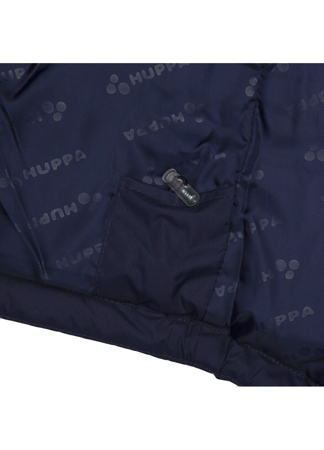 Синяя зимняя куртка-пуховик moody 1 Huppa