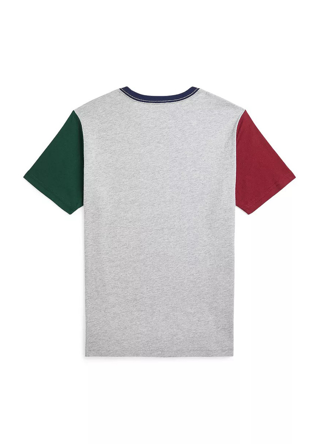 Серая летняя футболка Ralph Lauren