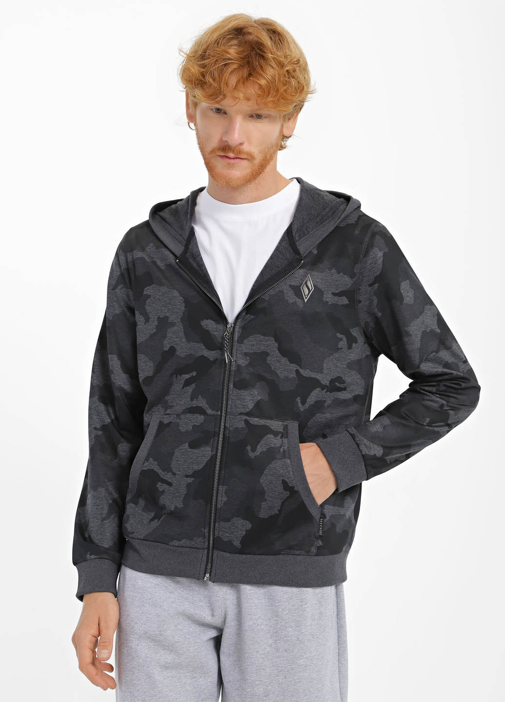 Толстовка Skechers JA27 CCGY (325233094)