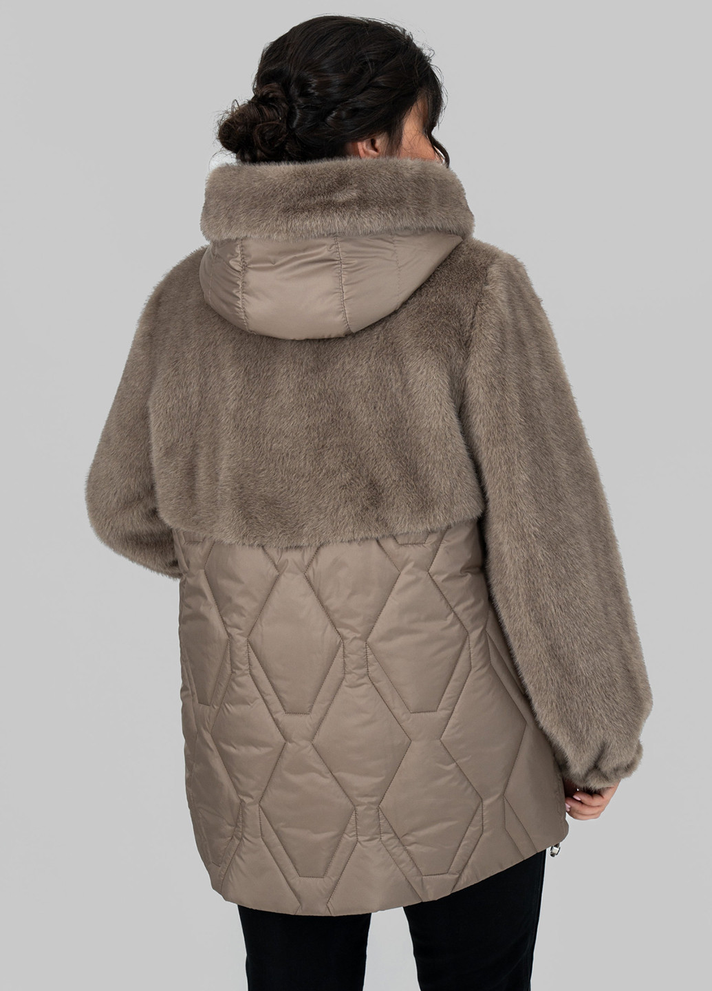 Кавова демісезонна куртка A'll Posa