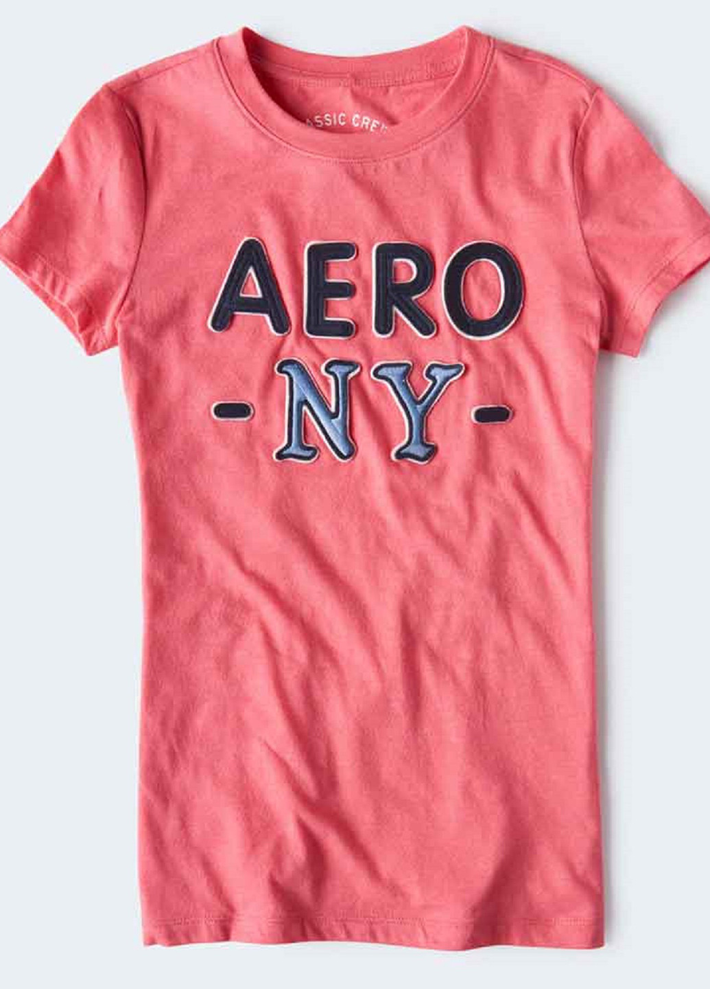 Розовая летняя футболка Aeropostale