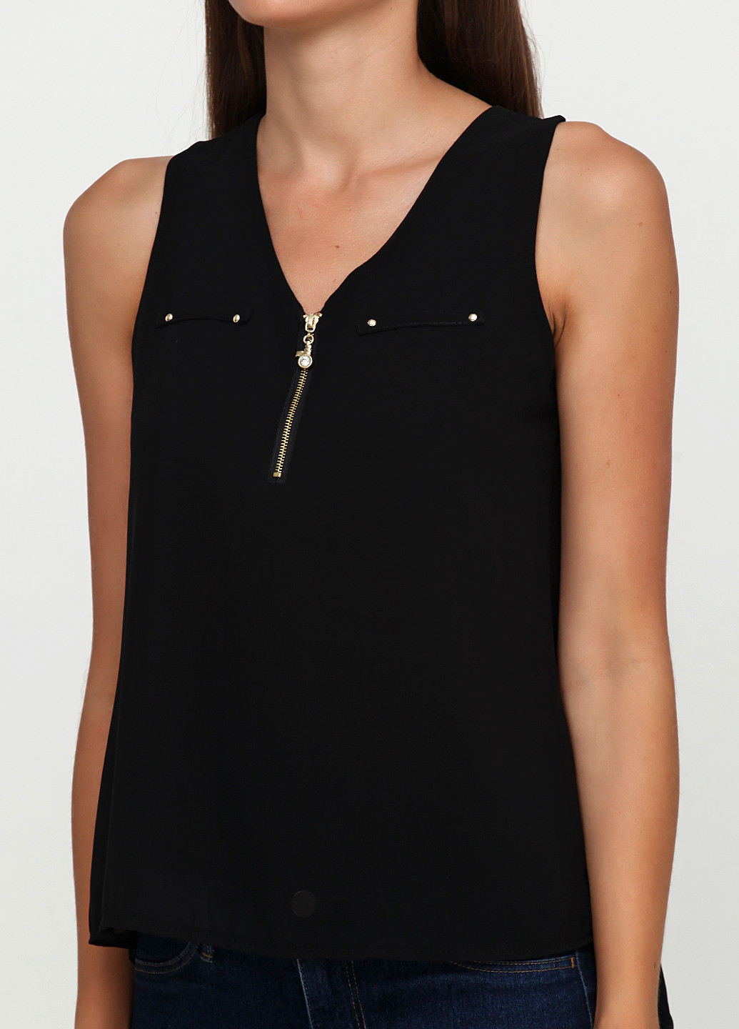 Чёрная блуза Carla