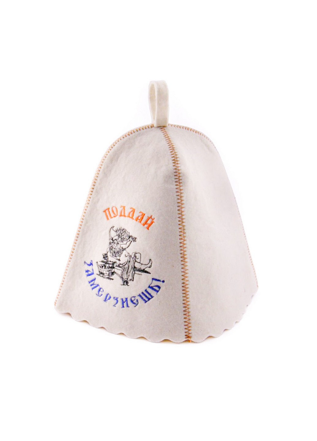 Шапка для бани "Поддай замерзнешь" Luxyart (206831825)