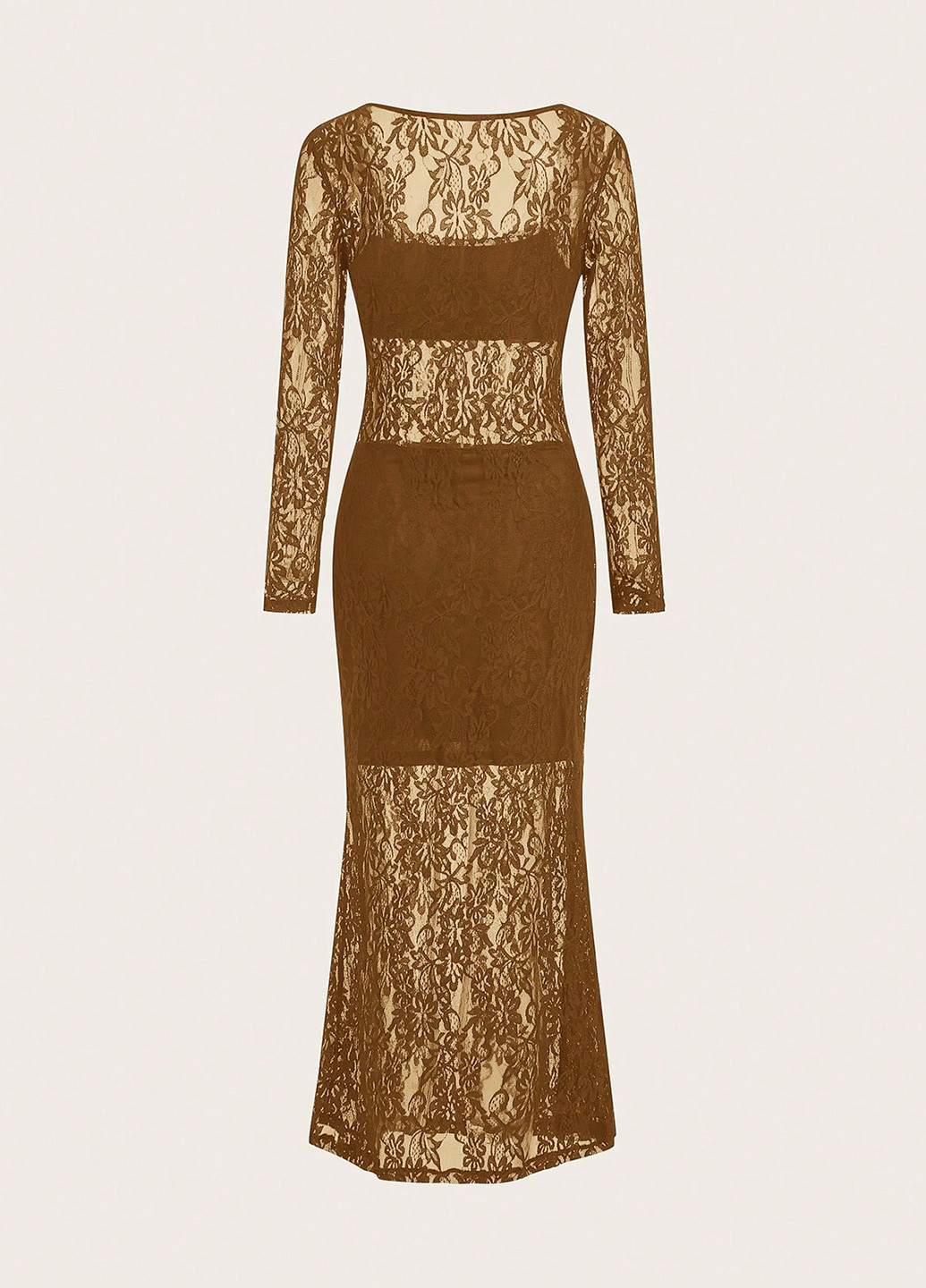 Охра коктейльное, кэжуал платье силуэтная, годе SHEIN однотонное