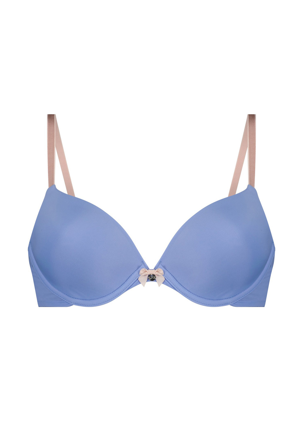 Світло-блакитний балконет бюстгальтер Hunkemoller з кісточками поліамід