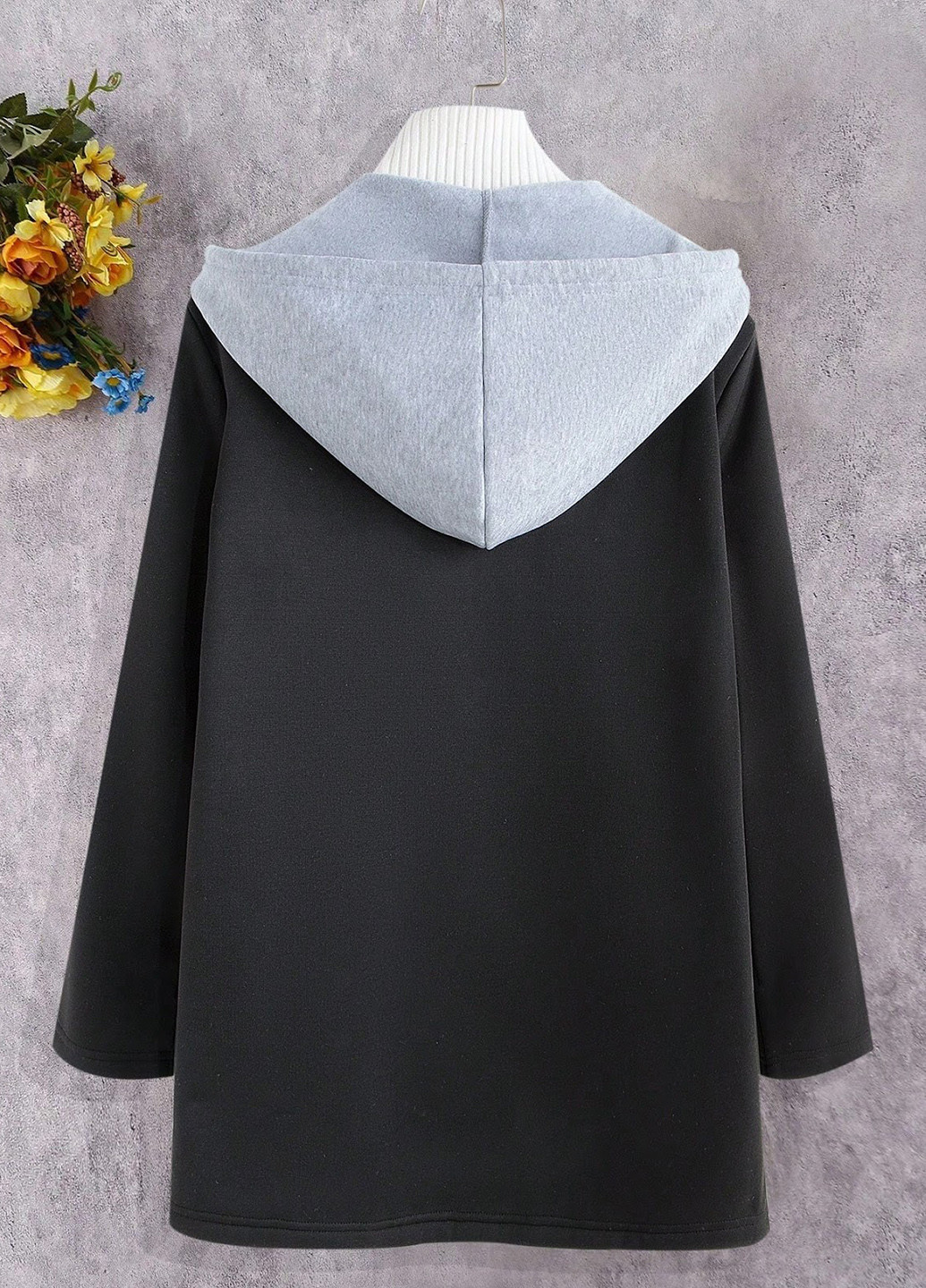 Комбіноване демісезонне Пальто SHEIN