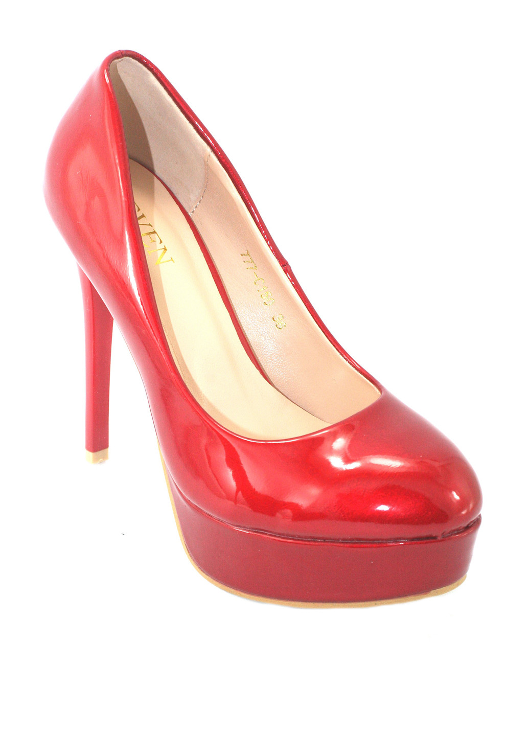 No Brand Туфлі туфлі-човники червоний з штучна шкіра, — демісезон (326221165)