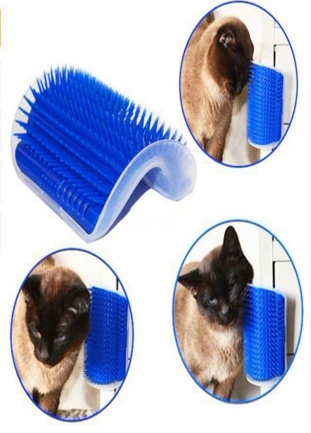 Самогрумер расческа для ухода за домашними животными щетка для кошек (94651349) Синий Francesco Marconi (209509612)