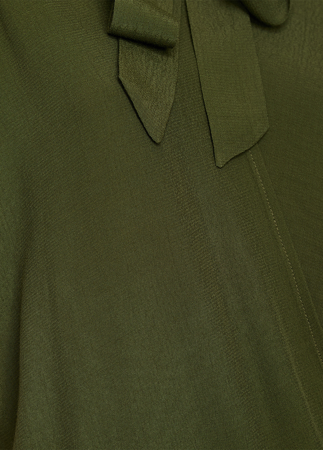 Оливкова літня блуза на запах KOTON