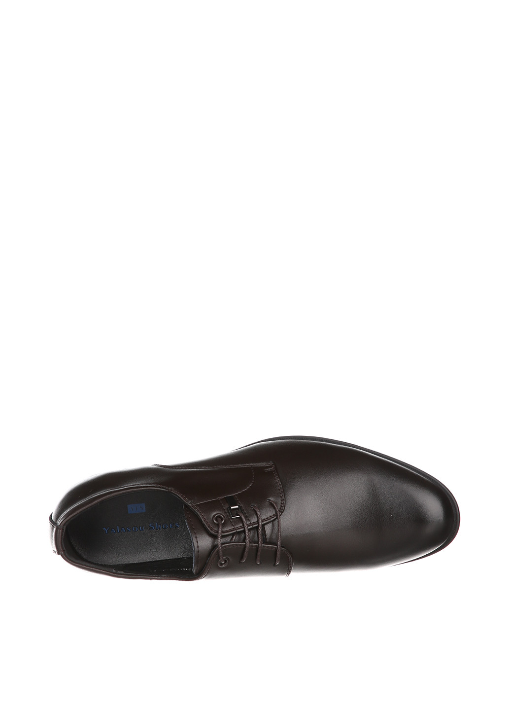 Темно-коричневые классические туфли Yalasou на шнурках