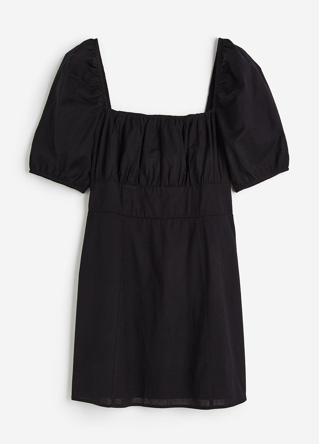 Чорна кежуал сукня H&M однотонна