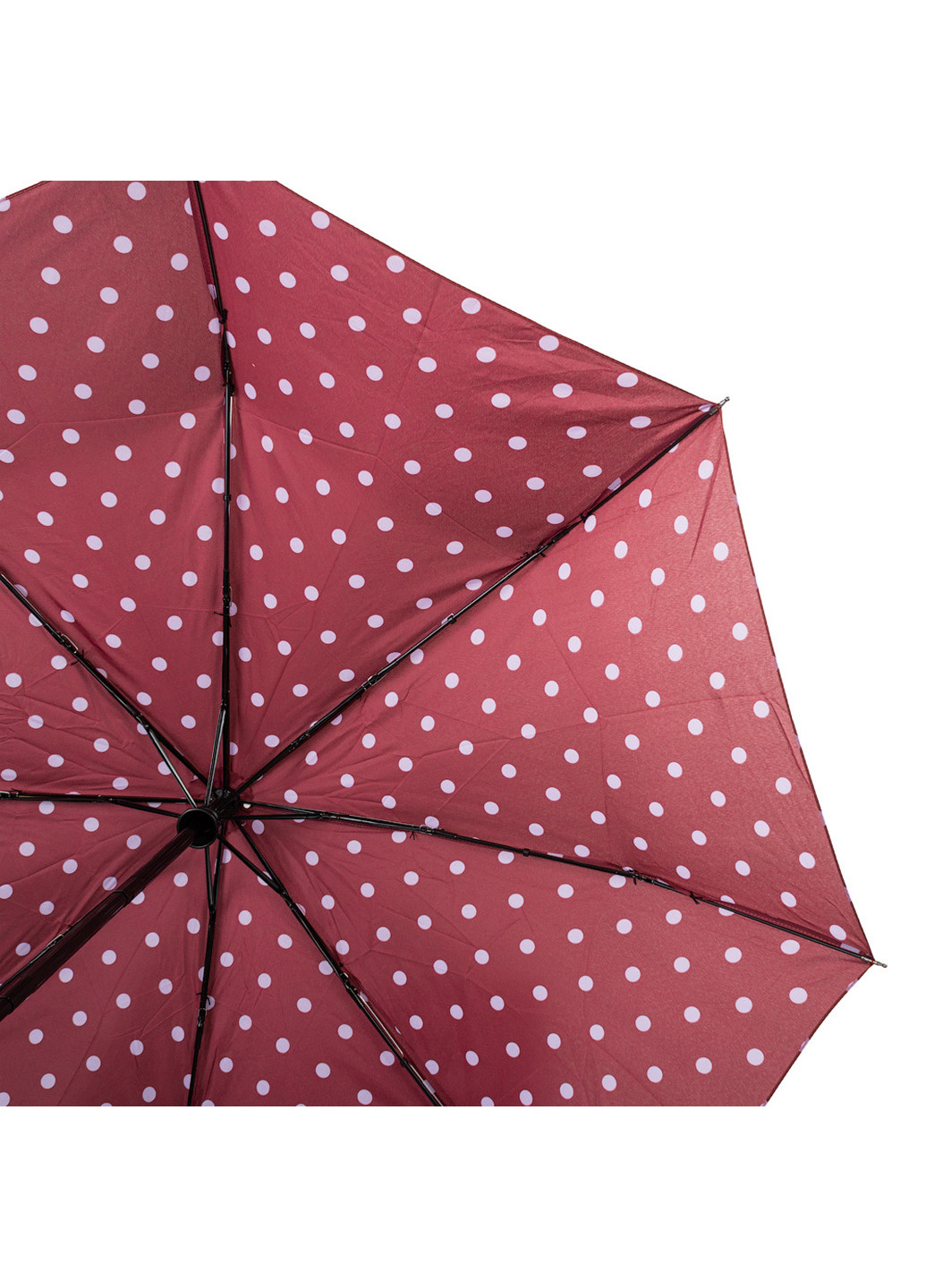 Бордовый женский складной зонт автомат 99 см Airton (255710511)
