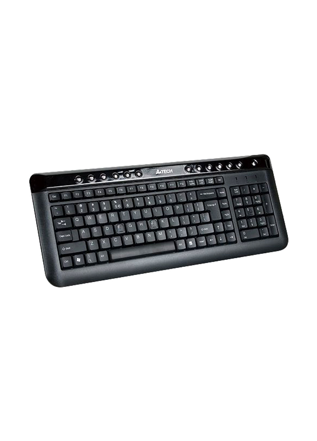 Клавіатура A4Tech kl-40 usb (black) (130301545)