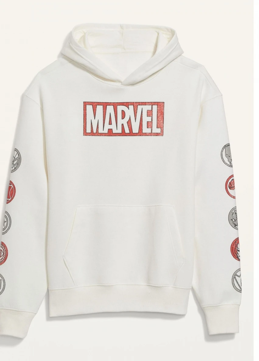 Кофта худи з капюшоном та флісом Old Navi Marvel™ 765119 (254552762)