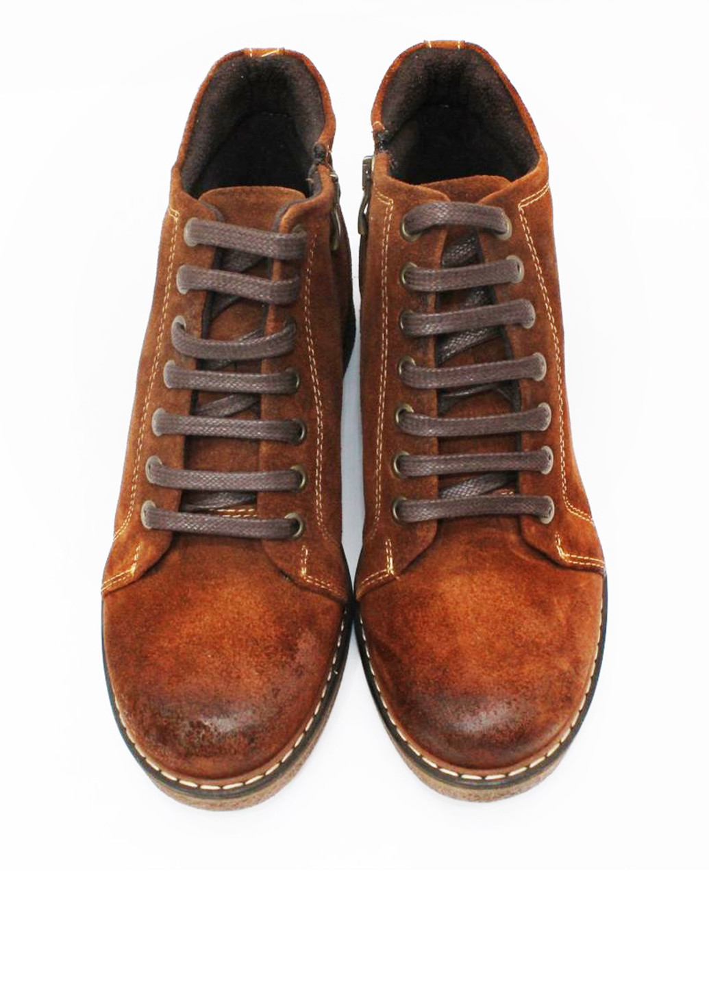Осенние ботинки Luciano Bellini без декора из натуральной замши
