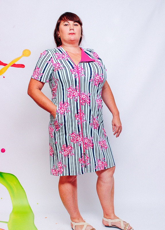 Женский халат (p-3311) Носи своє (253494808)