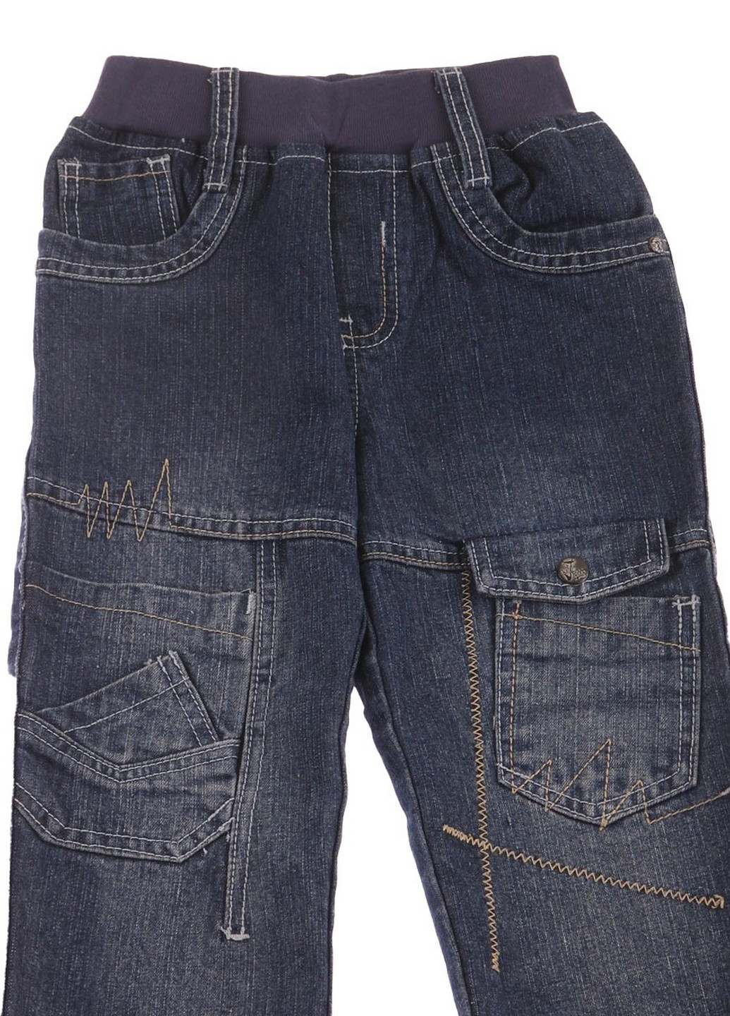 Синие демисезонные джинсы Thomas Boy