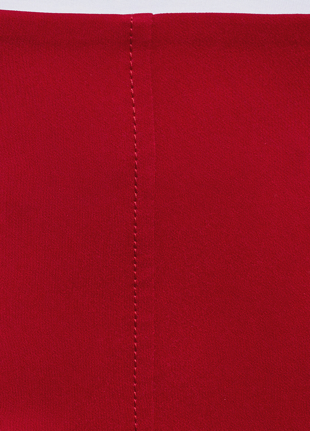 Красная кэжуал однотонная юбка Oodji мини