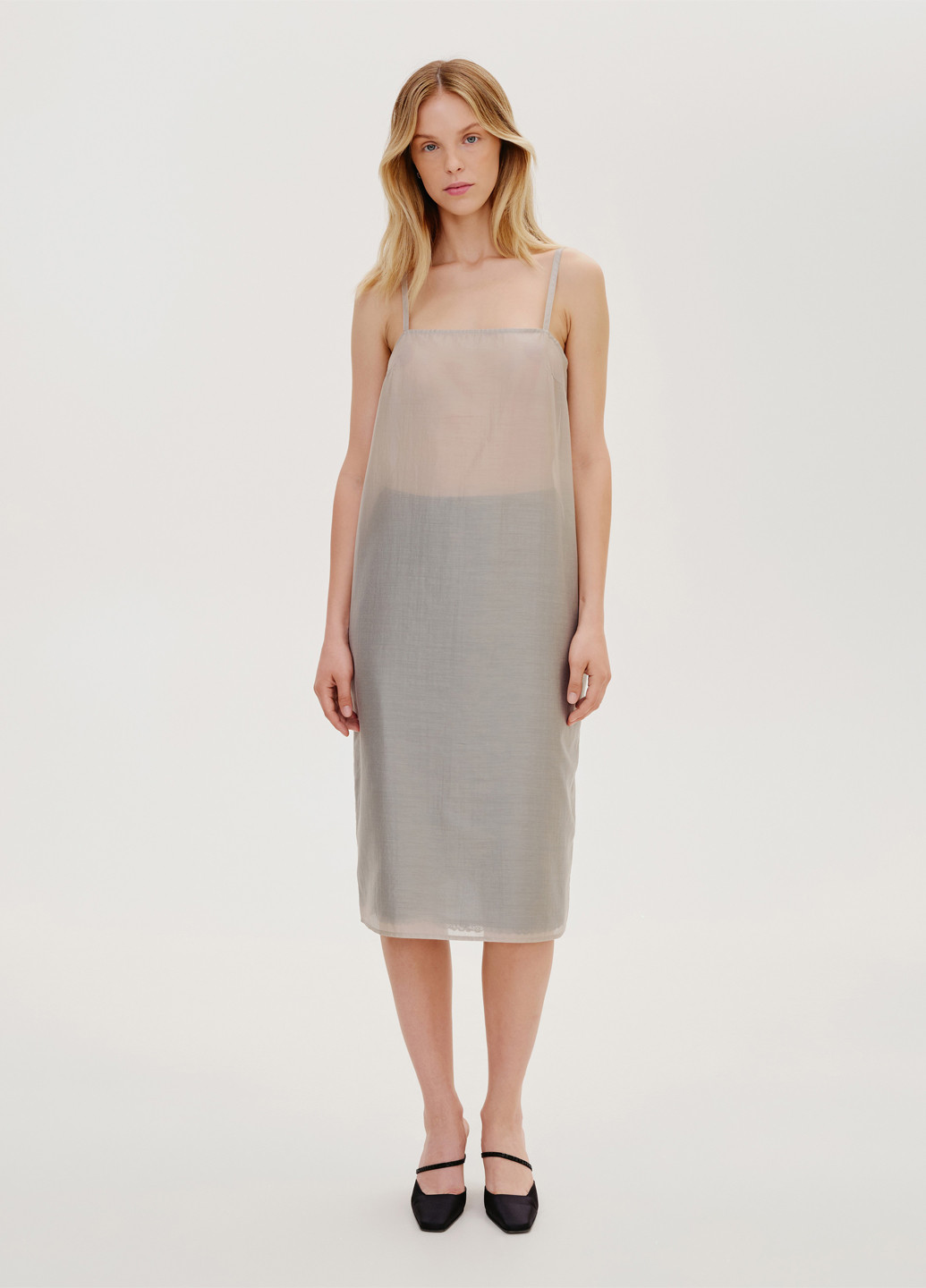 Бежева кежуал сукня JUL однотонна