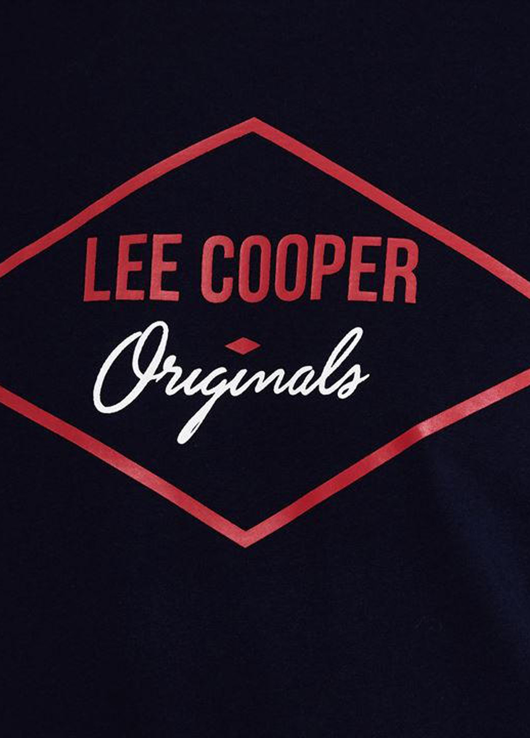 Темно-синяя футболка Lee Cooper