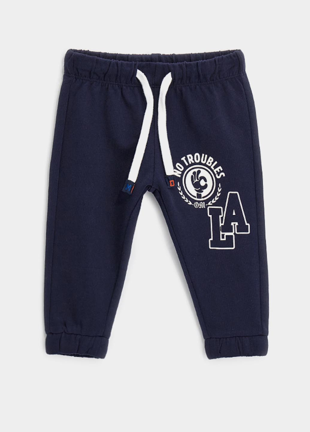 Темно-синие кэжуал демисезонные брюки джоггеры Original Marines