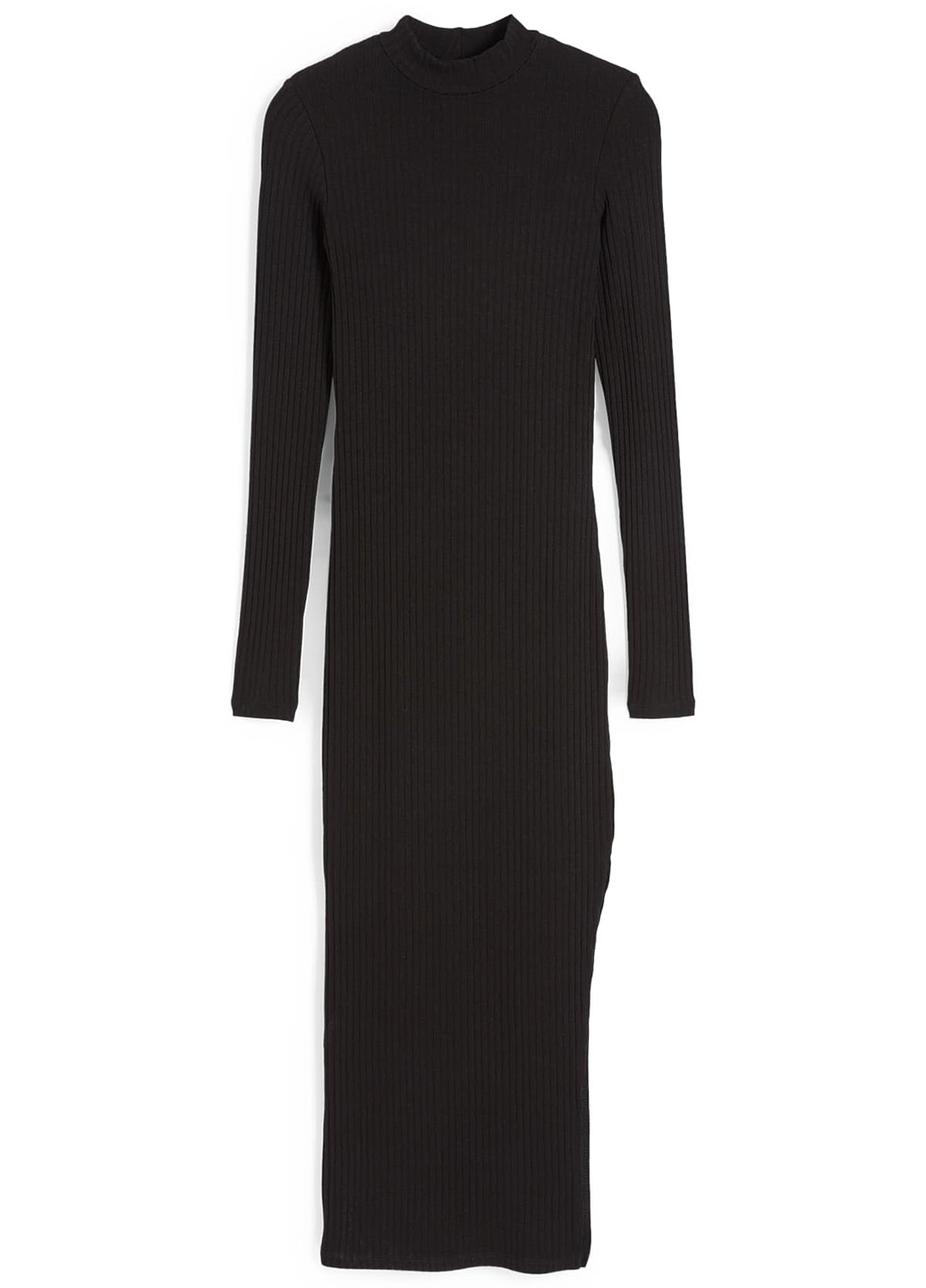 Черное кэжуал платье платье-водолазка C&A однотонное