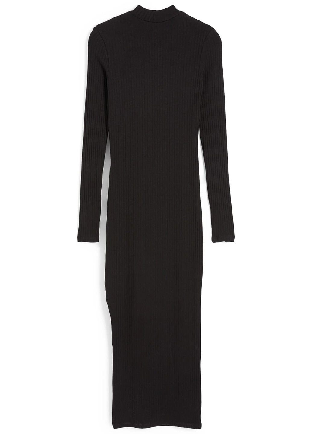 Чорна кежуал сукня сукня-водолазка C&A однотонна