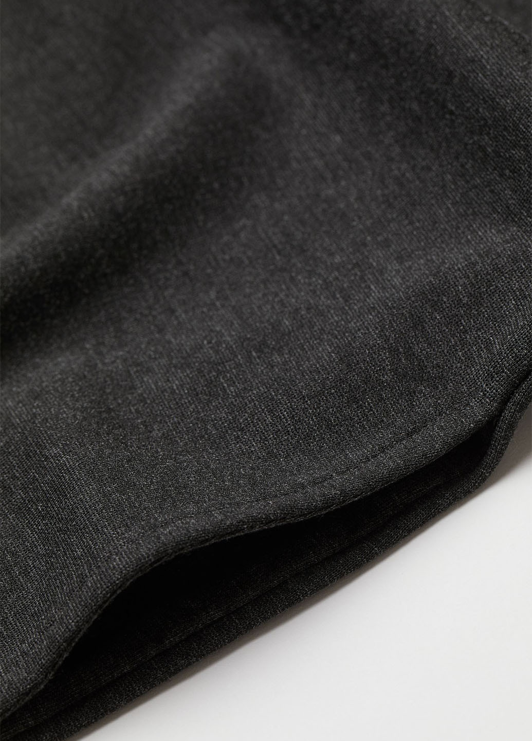 Темно-серое кэжуал платье H&M однотонное