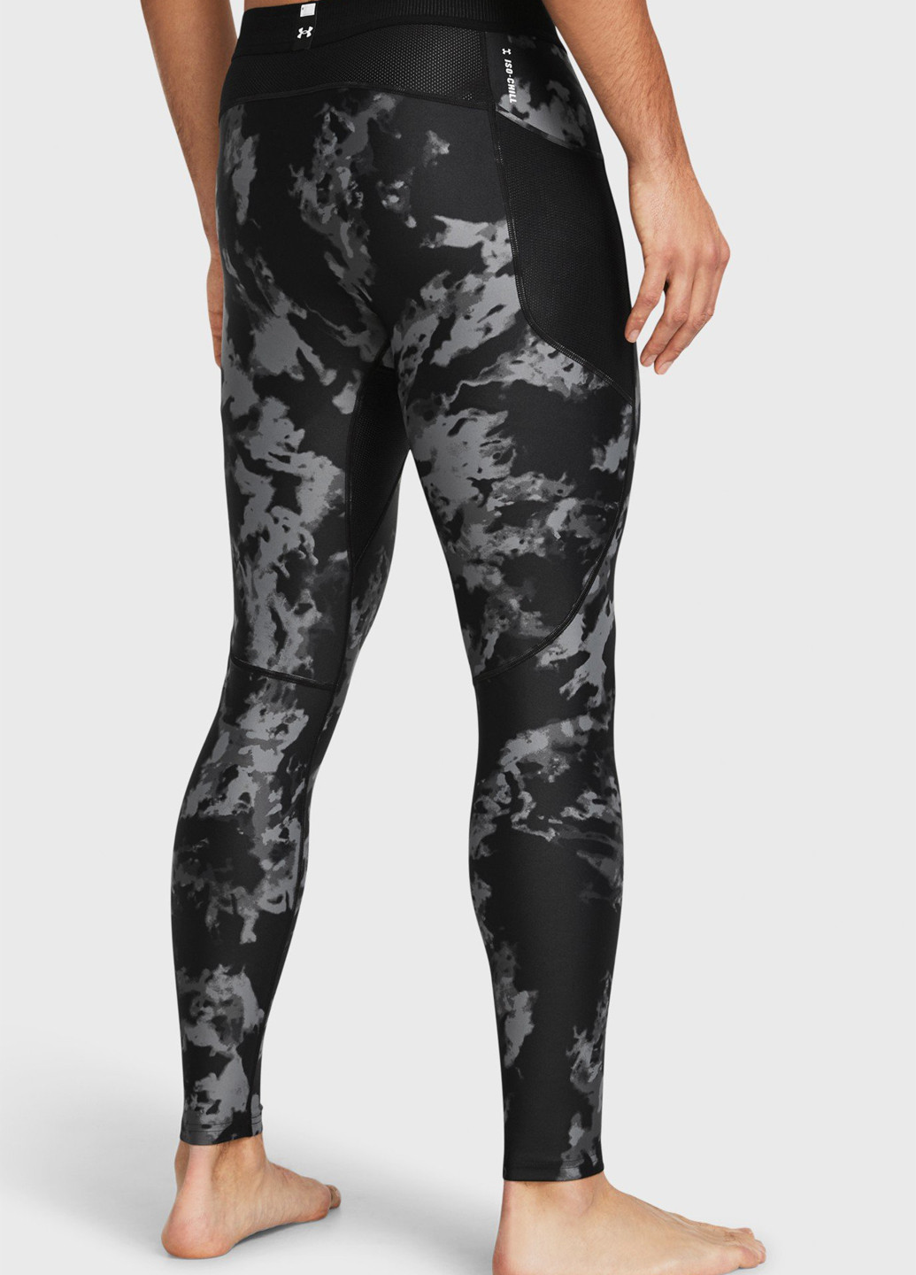 Черные демисезонные леггинсы Under Armour