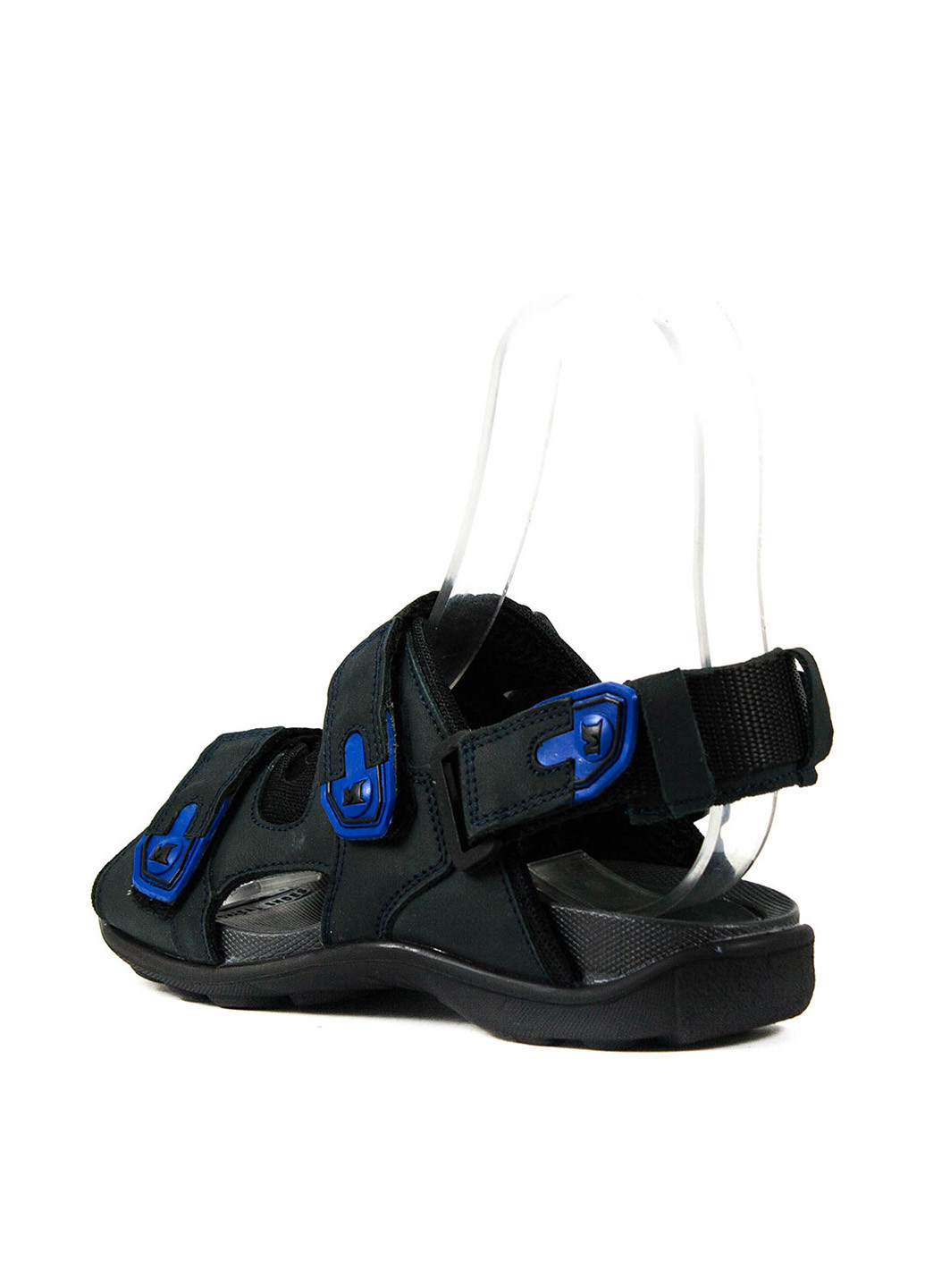 Темно-синие кэжуал сандалии Mida Без шнурков