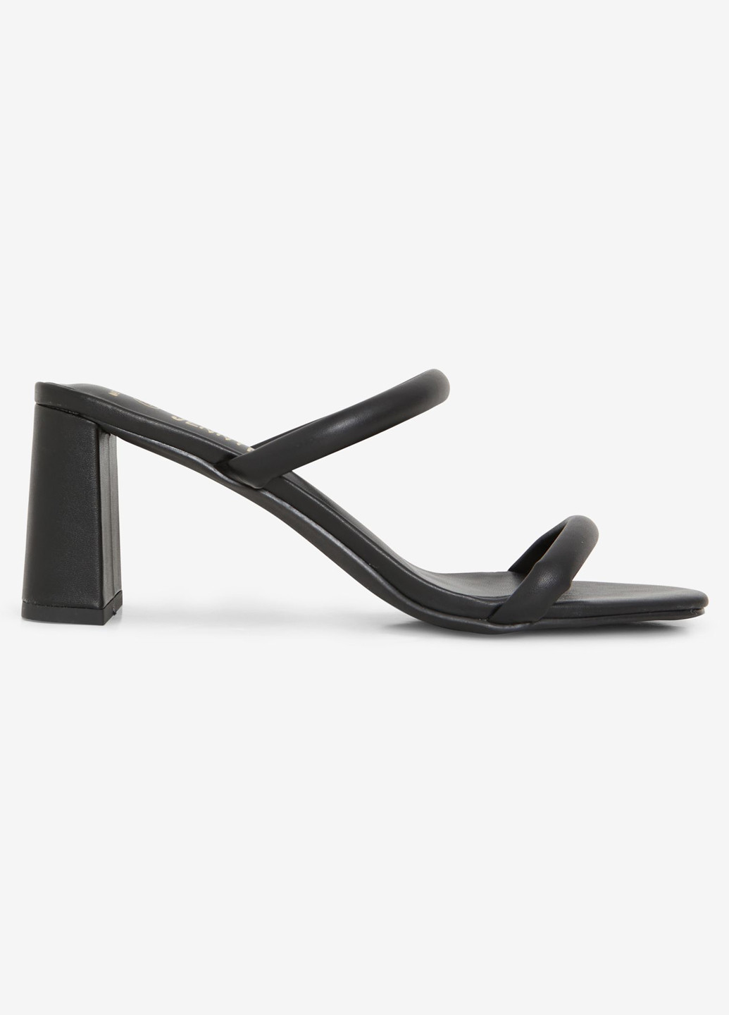 Черные шлепанцы Jennyfer