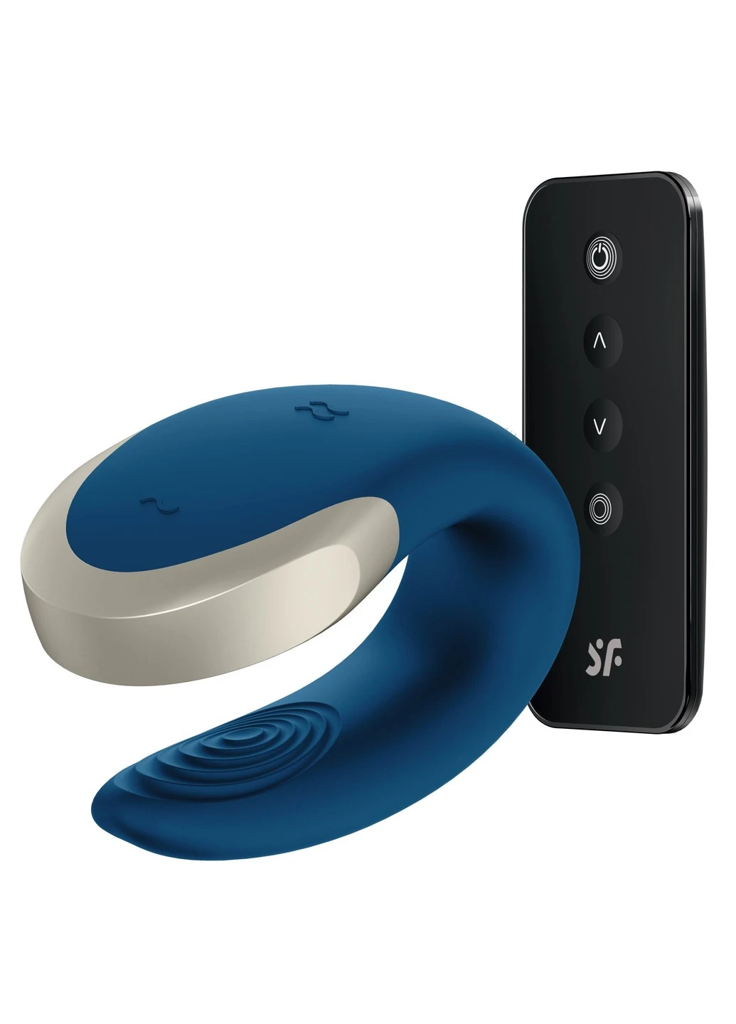 Смарт-вибратор для пар Double Love (Blue) Satisfyer (256537734)