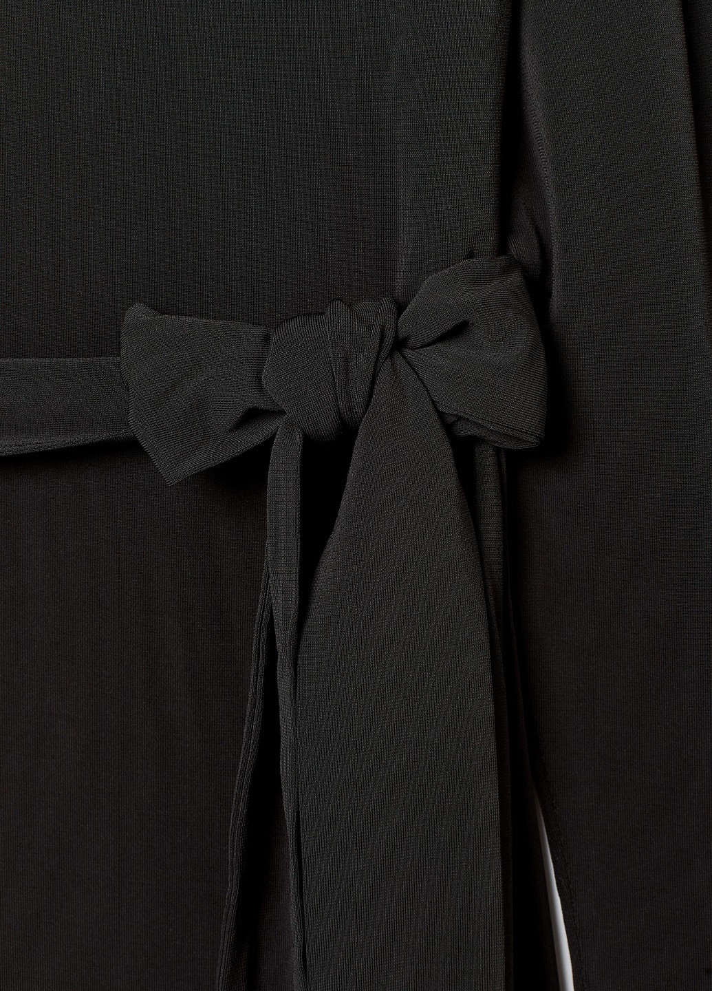 Чорна коктейльна сукня кльош H&M однотонна