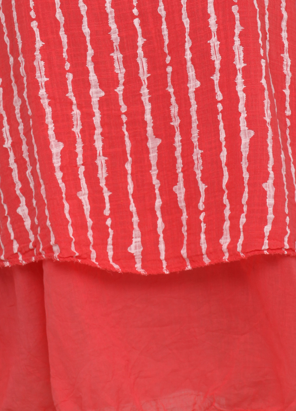 Коралловое кэжуал платье а-силуэт New Colection в полоску